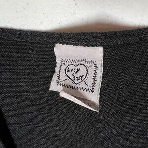 Lucy & Izzy Black Top/Vest